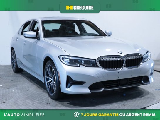 2019 BMW 330I 330i xDrive AUTO AC CUIR TOIT NAV MAGS CAM RECULE Silver