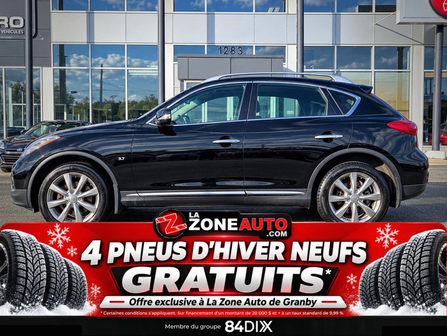 INFINITI QX50 Moteur V6 3.7L 325 chevaux + Traction intégrale 2017 Noir
