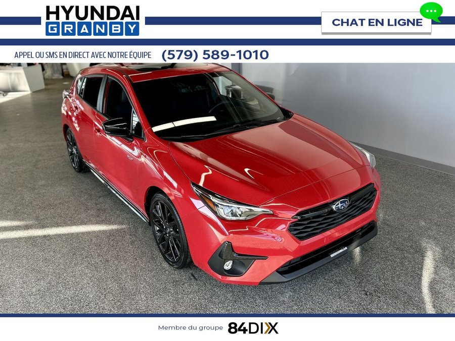 Subaru Impreza RS AWD 2024 Rouge