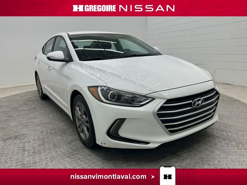 2018 Hyundai Elantra White Saint-Eustache - photo #0