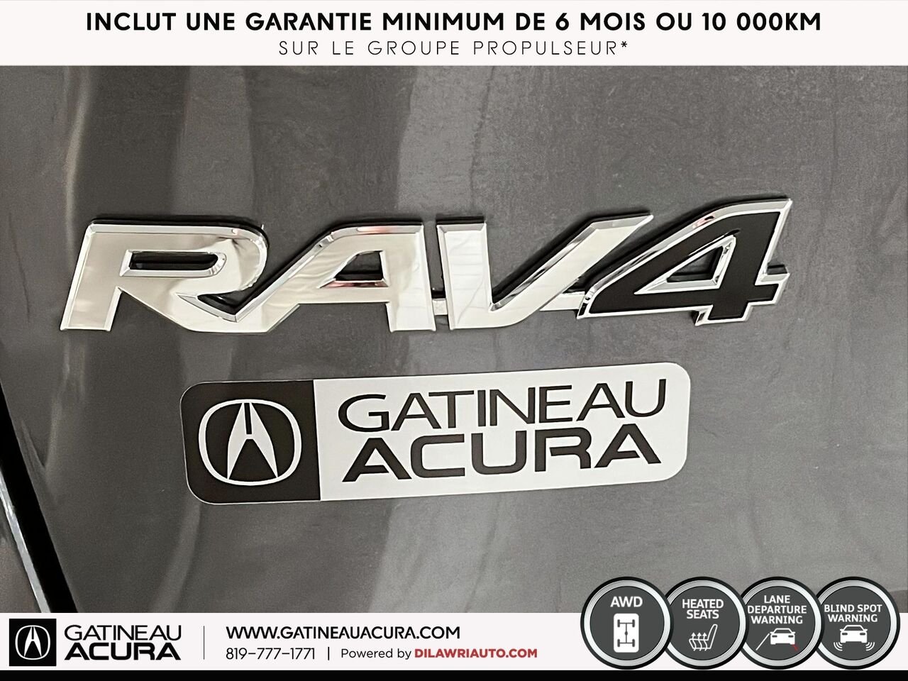 Toyota RAV4 LE AWD 2023 Gris Gatineau - photo #16