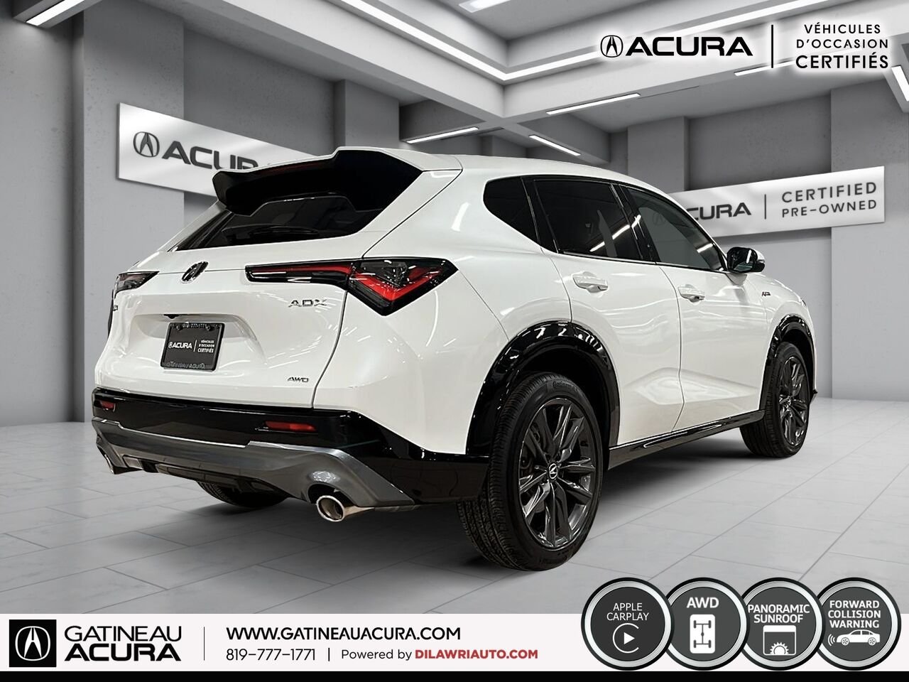 Acura ADX A-Spec AWD 2025 Blanc Gatineau - photo #15