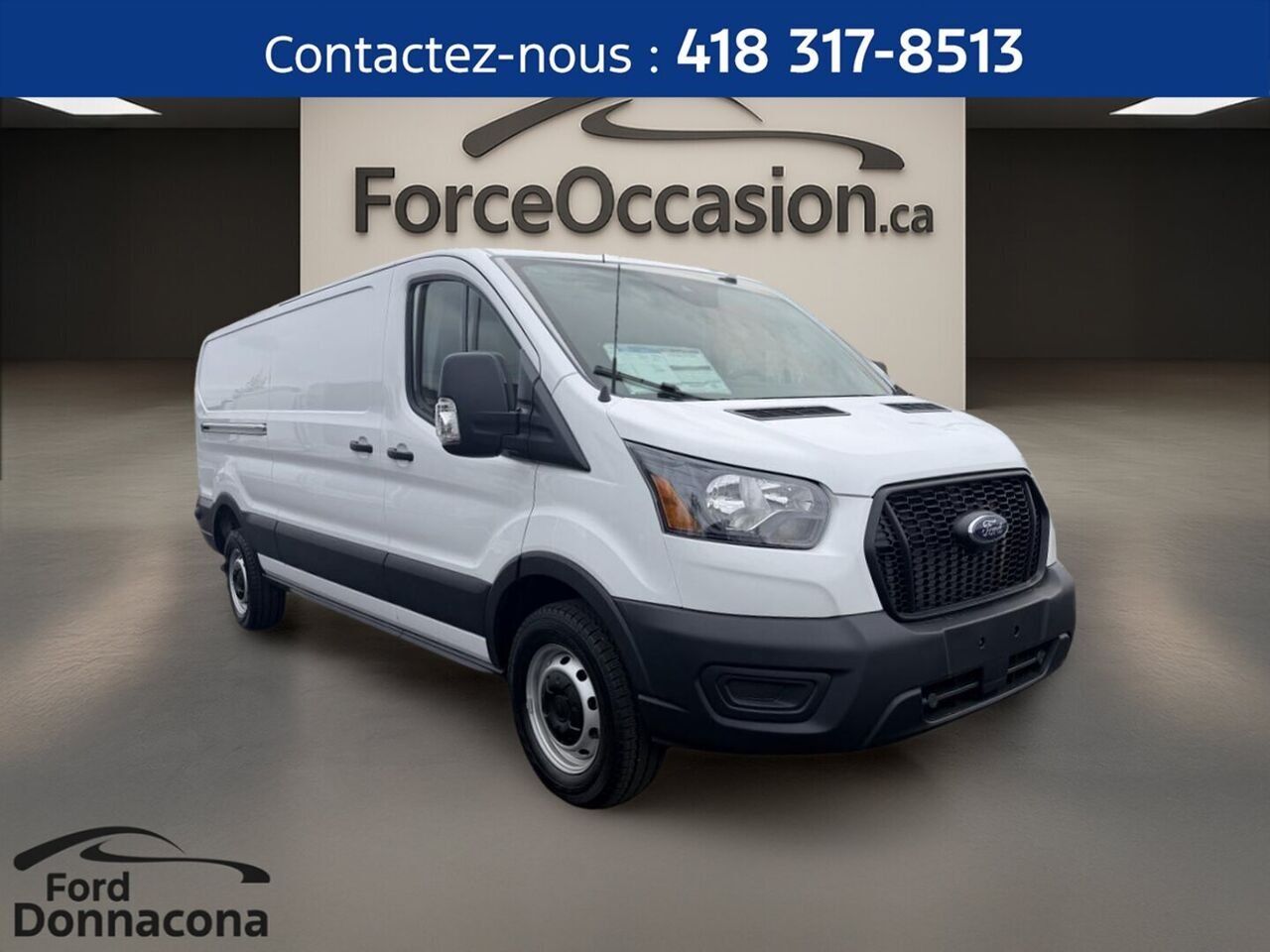 Ford Transit 2025 Blanc Donnacona - photo #2