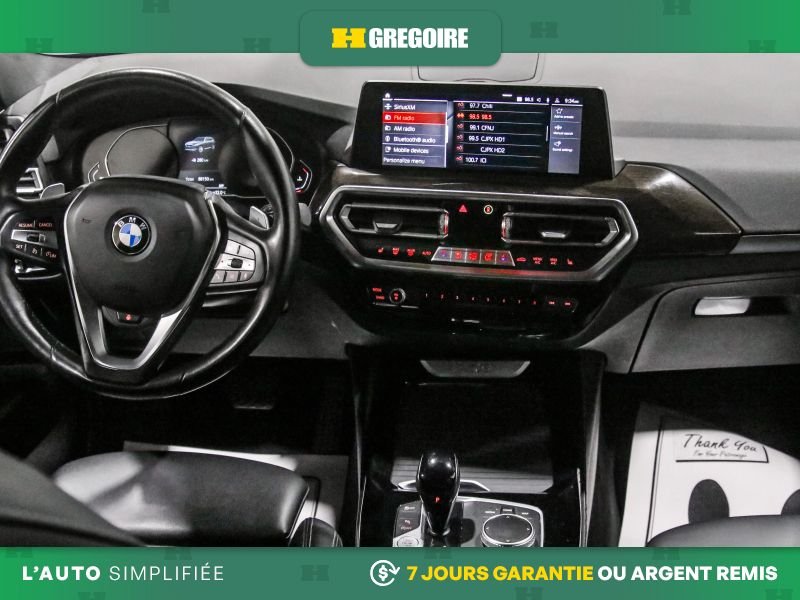 BMW X3 2022 Noir Laval - photo #19