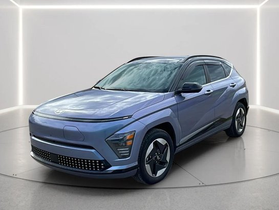 2025 Hyundai Kona Electric Preferred TA avec ensemble Ultimate deux tons Blue