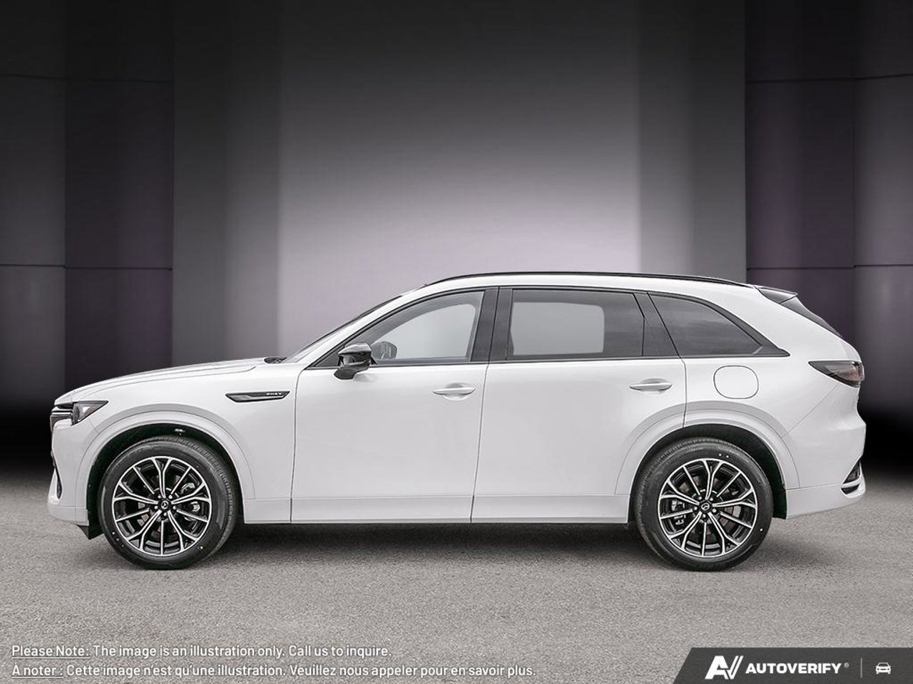 Mazda CX-70 hybride rechargeable JM3KJDHA3T1208910 2026 Blanc rhodium métallisé Mirabel - photo #2