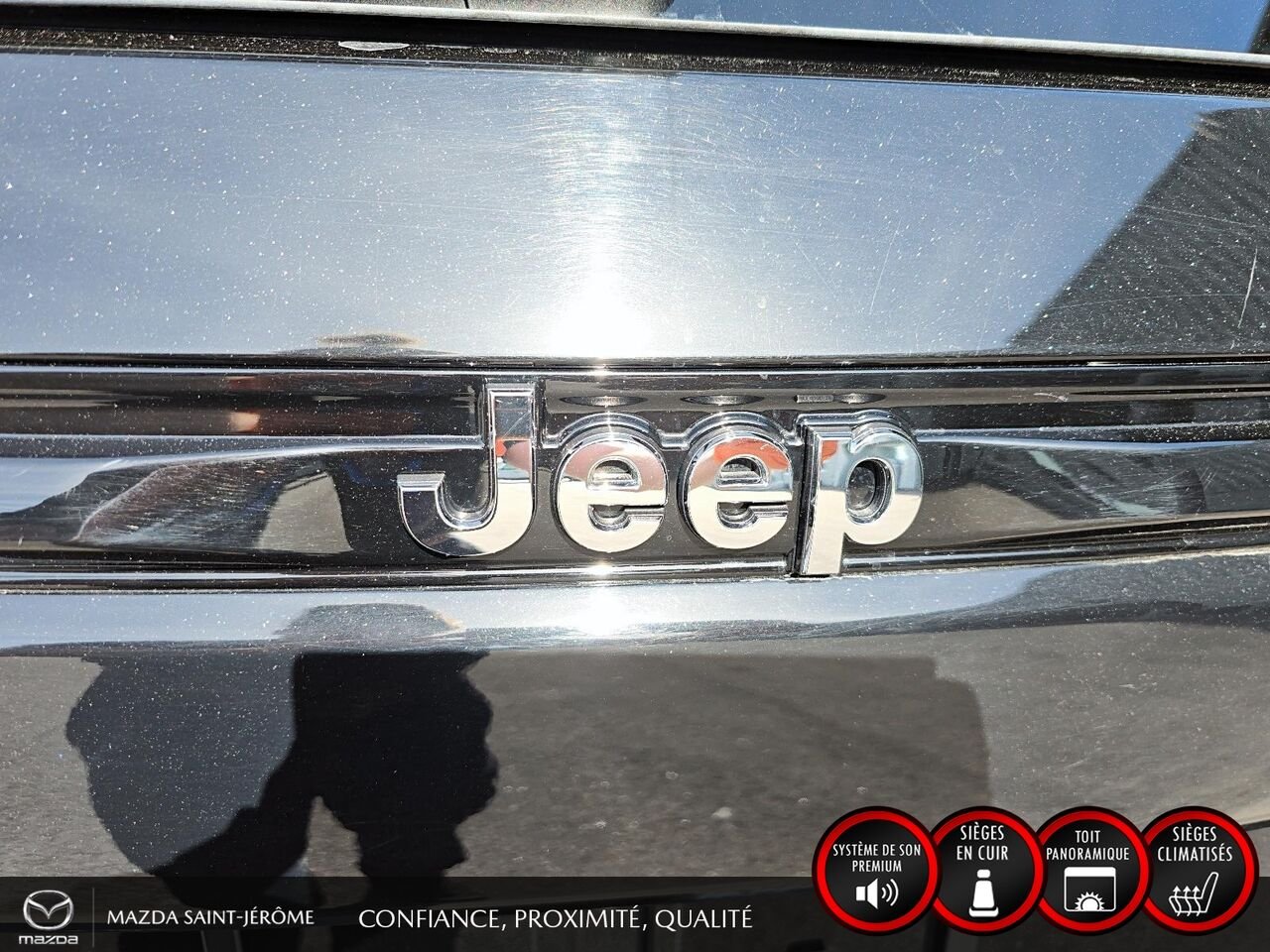 Jeep Grand Cherokee Overland | CUIR NAPPA | TOIT COMMANDVIEW 2 RANGÉES | SIÈGES VENTILÉS | 4X4 2023 Noir Saint-Jérôme - photo #7