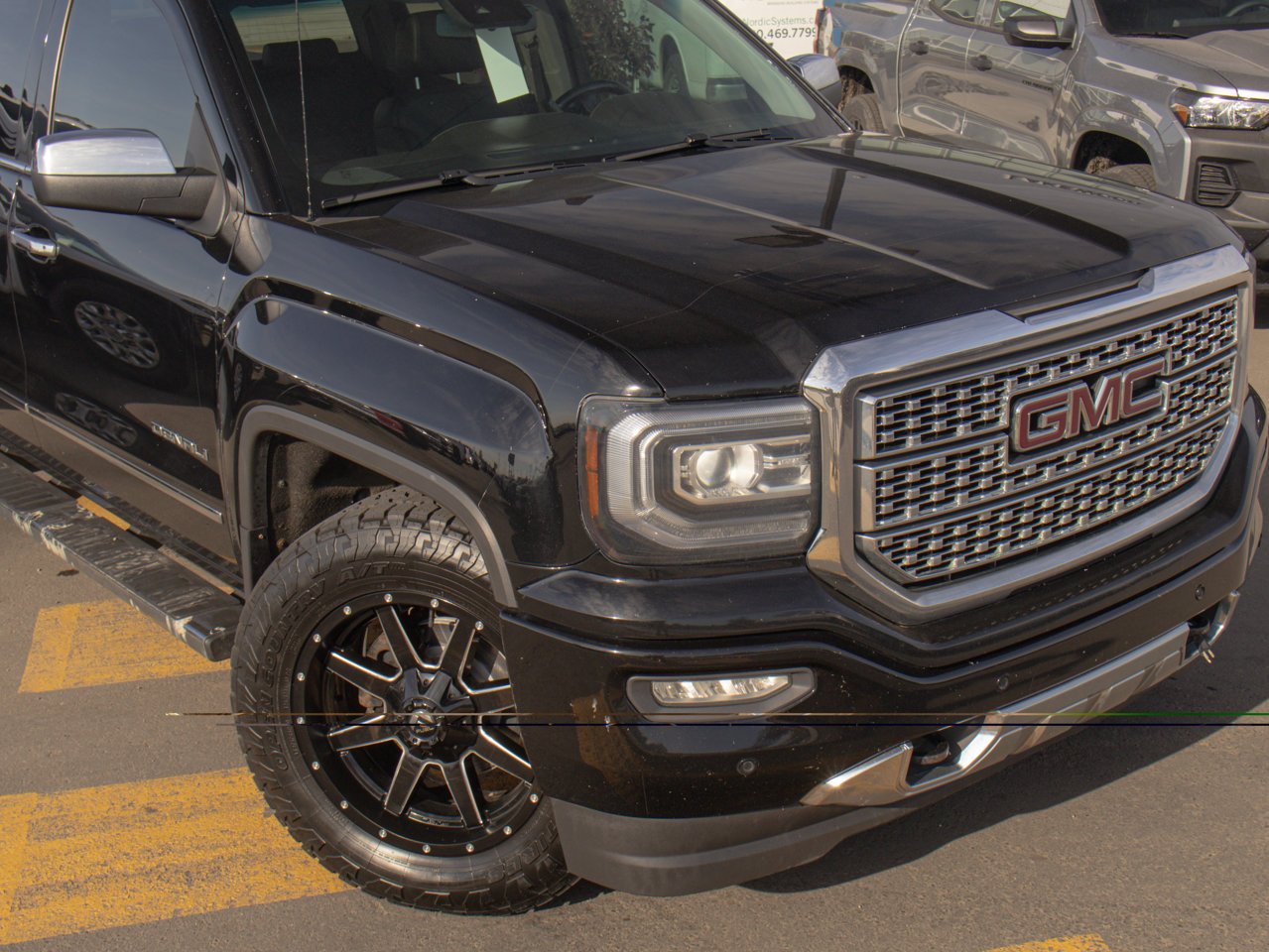 2018 GMC Sierra 1500 4WD Crew Cab 143.5 Denali Black Sherwood Park - photo #15