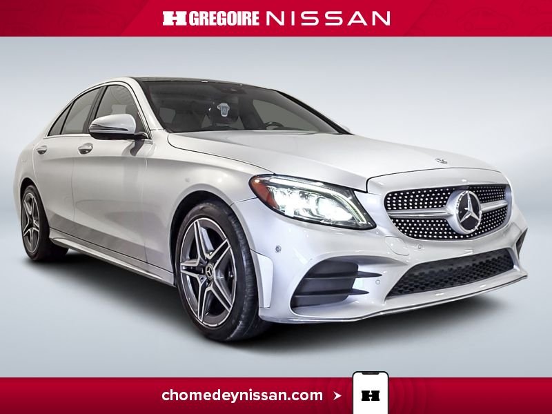 2019 Mercedes Benz C-Class C 300 * 4Matic * Cuir Rouge * Toit * Mag * Grey
