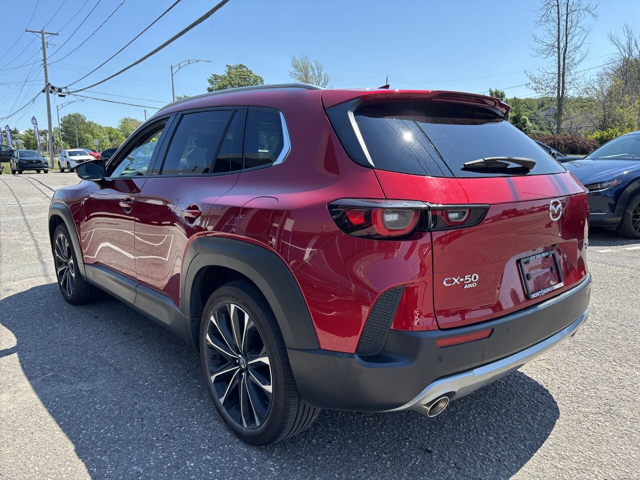 Mazda CX-50 GT TI avec moteur turbo 2024 Rouge Montmagny - photo #5