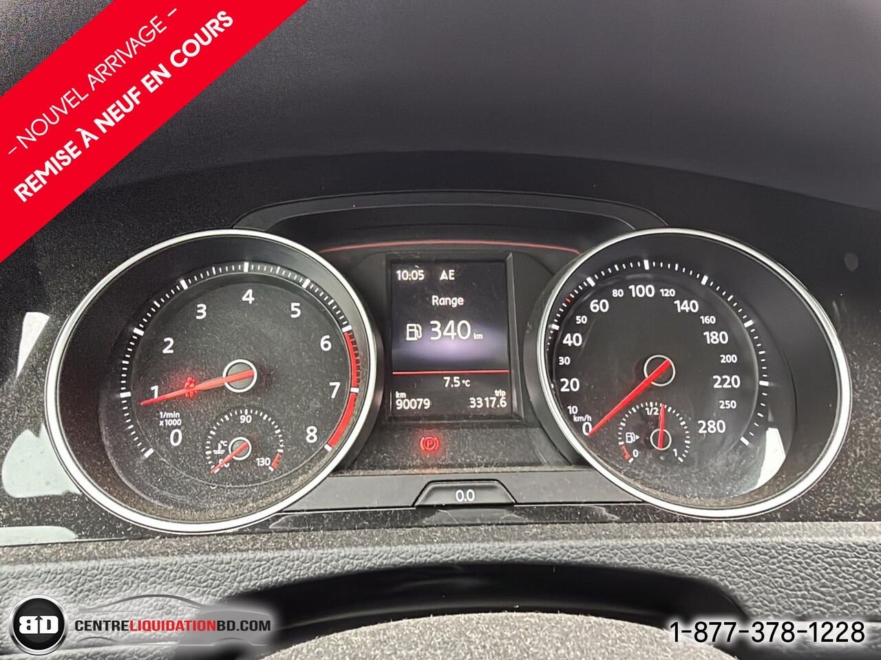 Volkswagen Golf GTI AUTOBAHN | BD0452 2021 Blanc Granby - photo #14