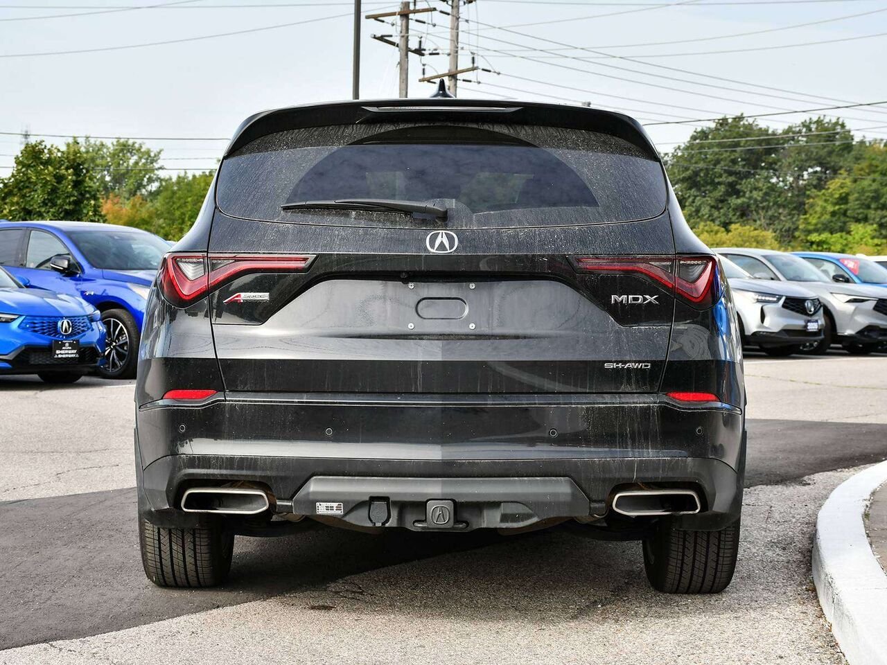 2025 Acura MDX A-Spec - ACURA CERTIFIED Black Etobicoke - photo #8