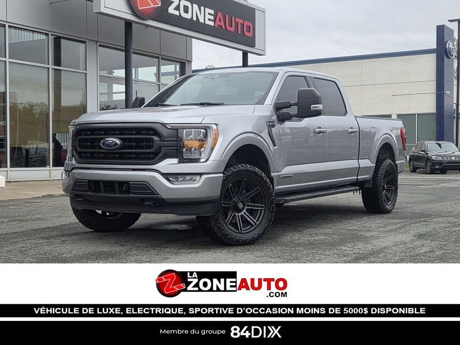 Ford F-150 PowerBoost Hybride XLT SPORT PACKAGE + LIFT KIT 2023 Gris