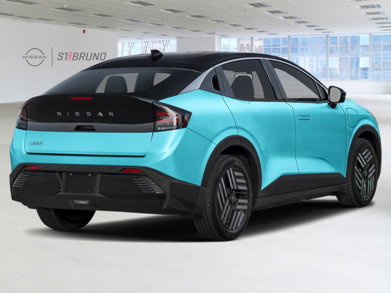 2026 Nissan LEAF Turquoise Blue/Black Saint-Basile-le-Grand - photo #2