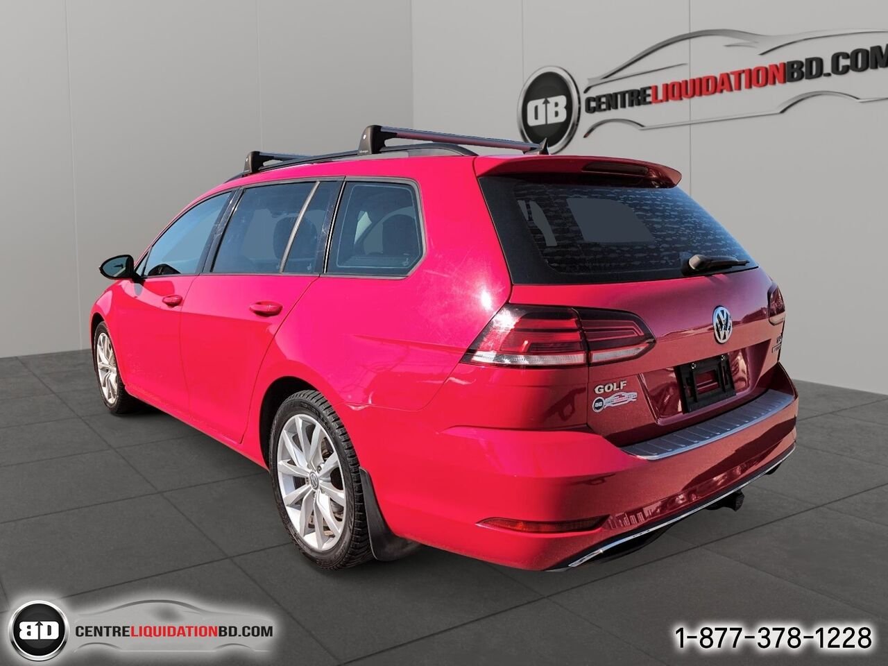 2018 Volkswagen Golf SportWagen Trendline DSG 4MOTION | BD0395 Red Granby - photo #7