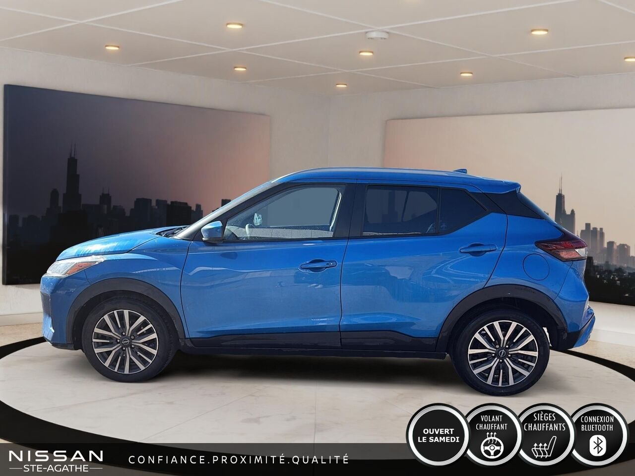 Nissan Kicks 2024 Bleu Ste-Agathe des Monts - photo #5