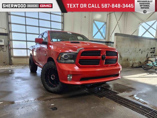 2014 Ram 1500 Sport Premium 5.7L | Aftermarket 20in XF Wheels Red