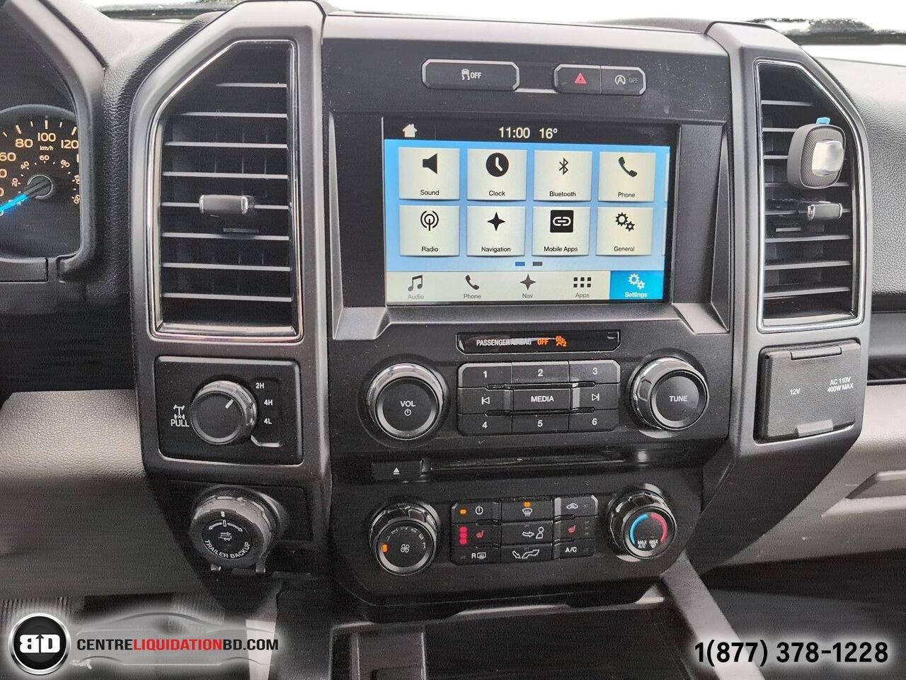 Ford F-150 Cab SuperCrew 4RM 157 po XLT | BD0241 2017 Noir Granby - photo #19