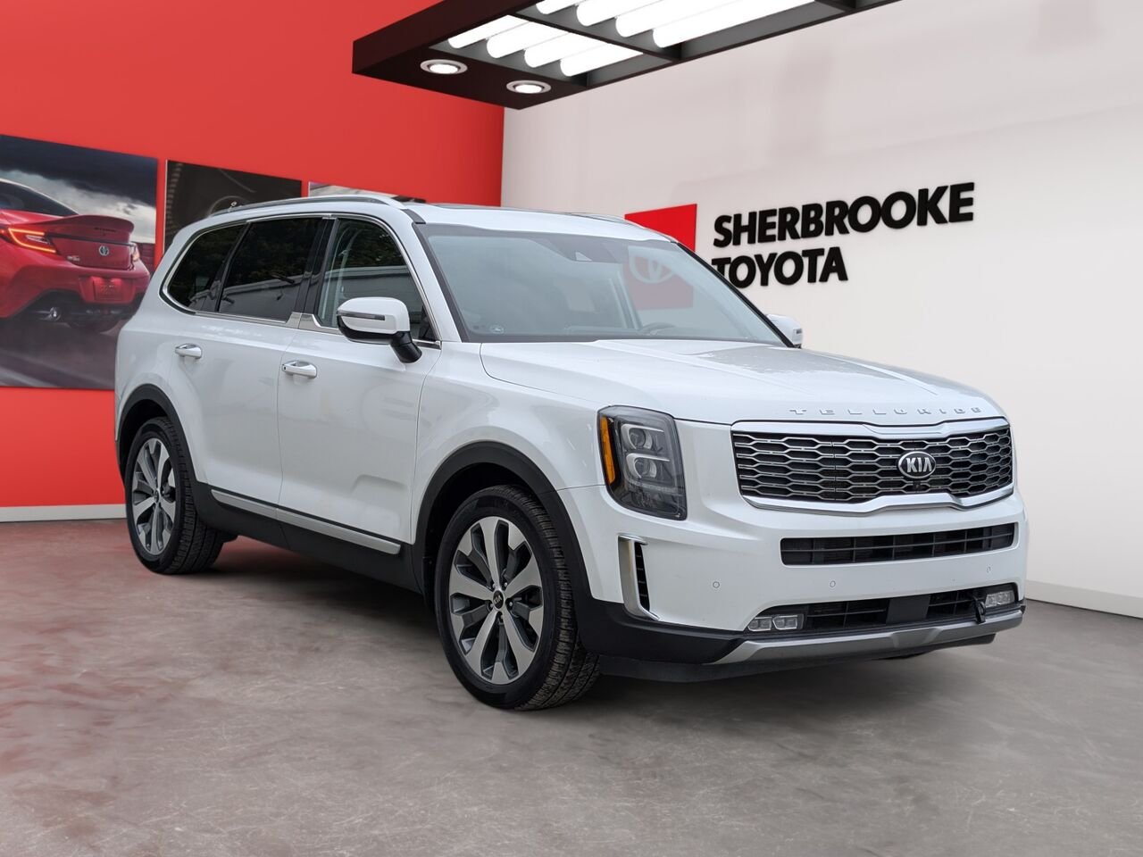 Kia Telluride SX Limited TI avec cuir Nappa 2020 Blanc Sherbrooke - photo #1
