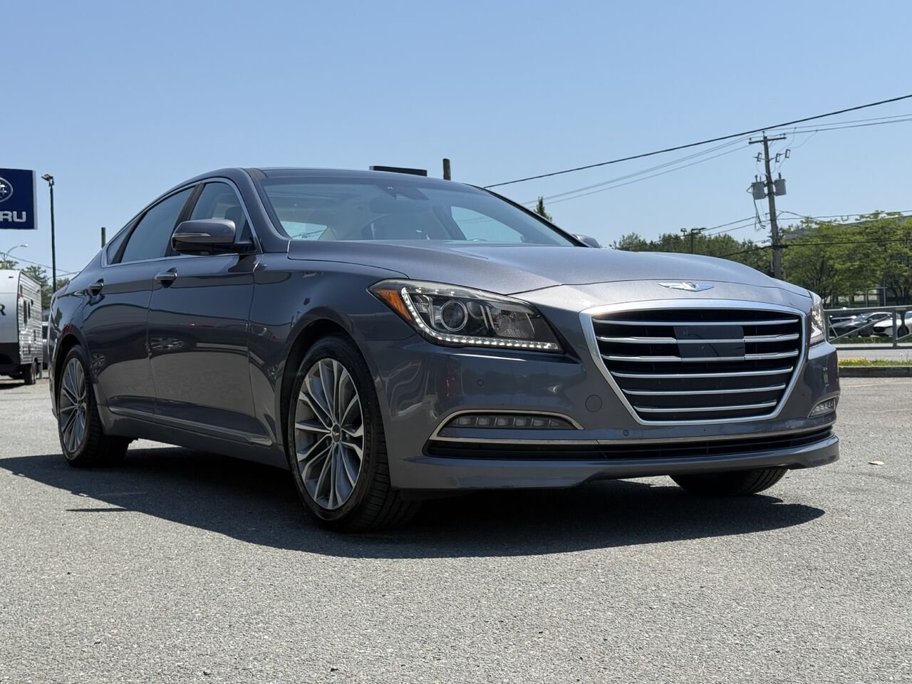 2016 Hyundai Genesis 3.8 Grey Granby - photo #9