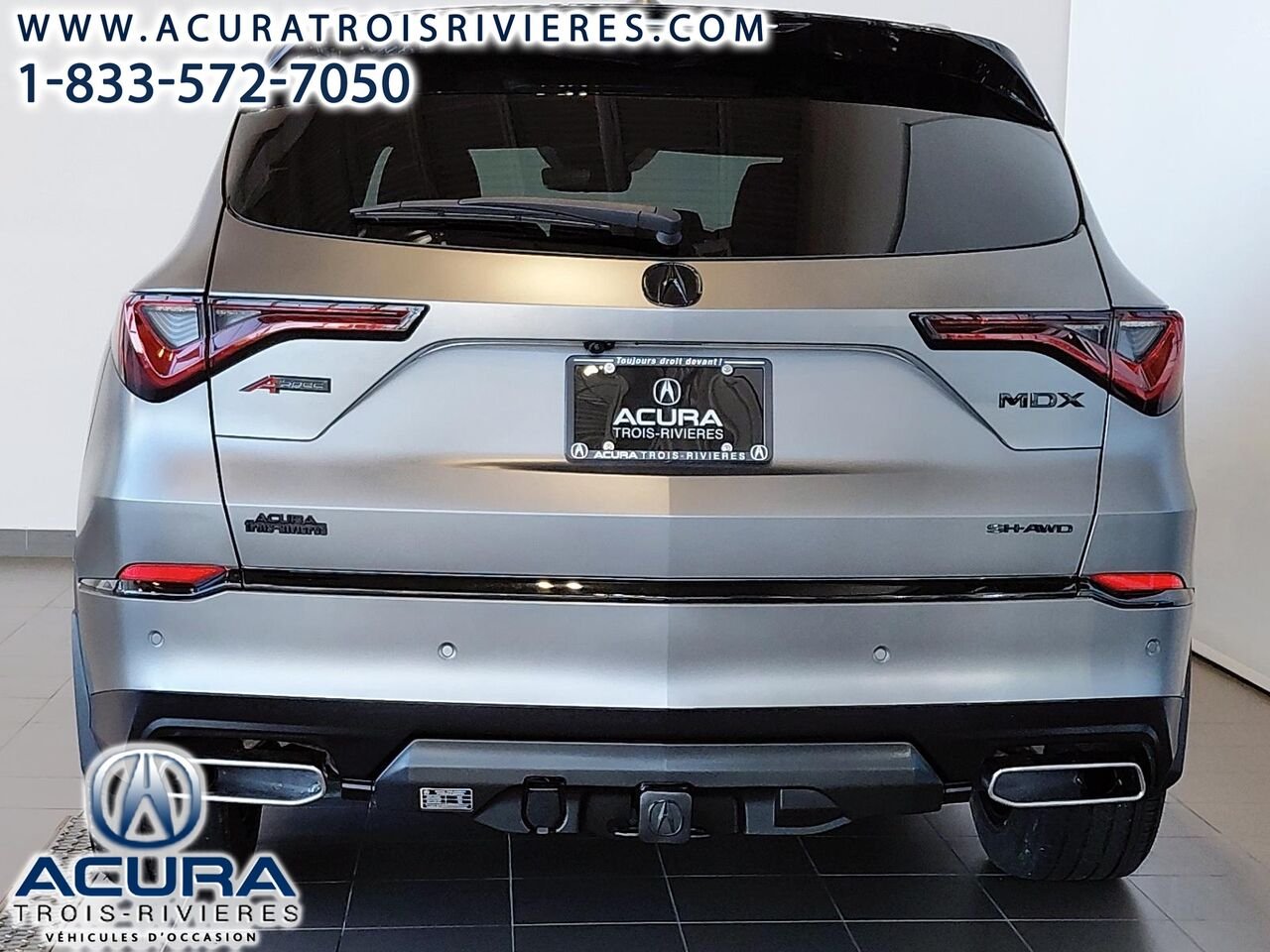 2025 Acura MDX A-Spec Platinum Elite CARBONE Grey Trois-Rivières - photo #9