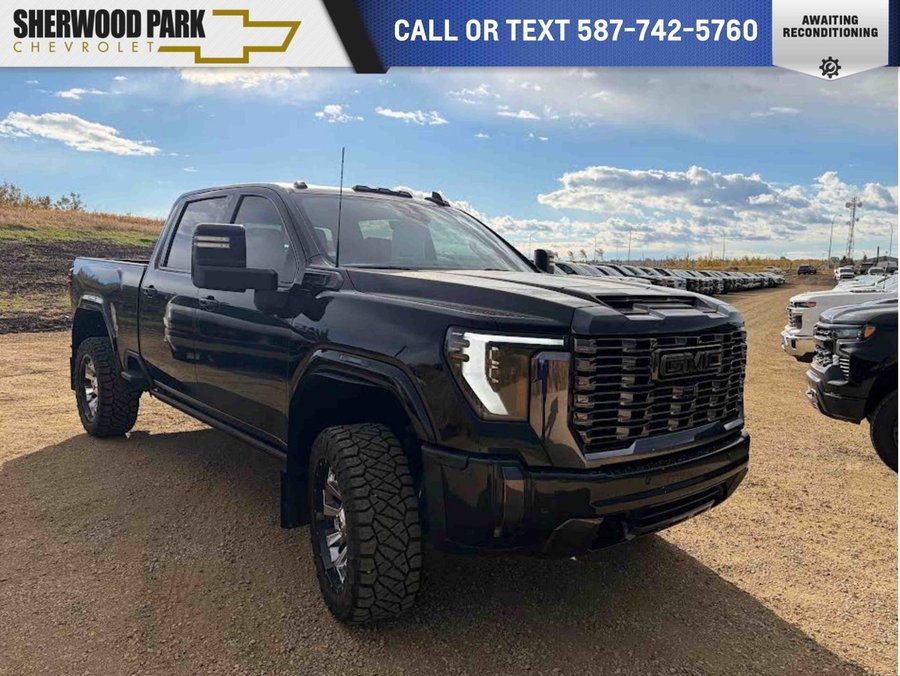 2024 GMC Sierra 3500HD Denali Ultimate 6.6L Duramax | Technology Package Black
