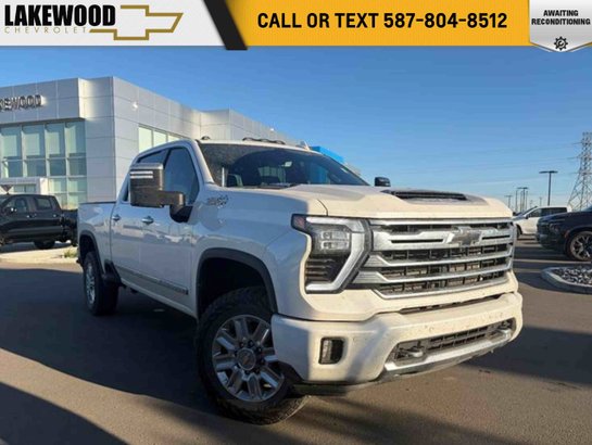 2024 Chevrolet Silverado 3500HD High Country 6.6L Duramax | Heated & Ventilated Leather Seats White