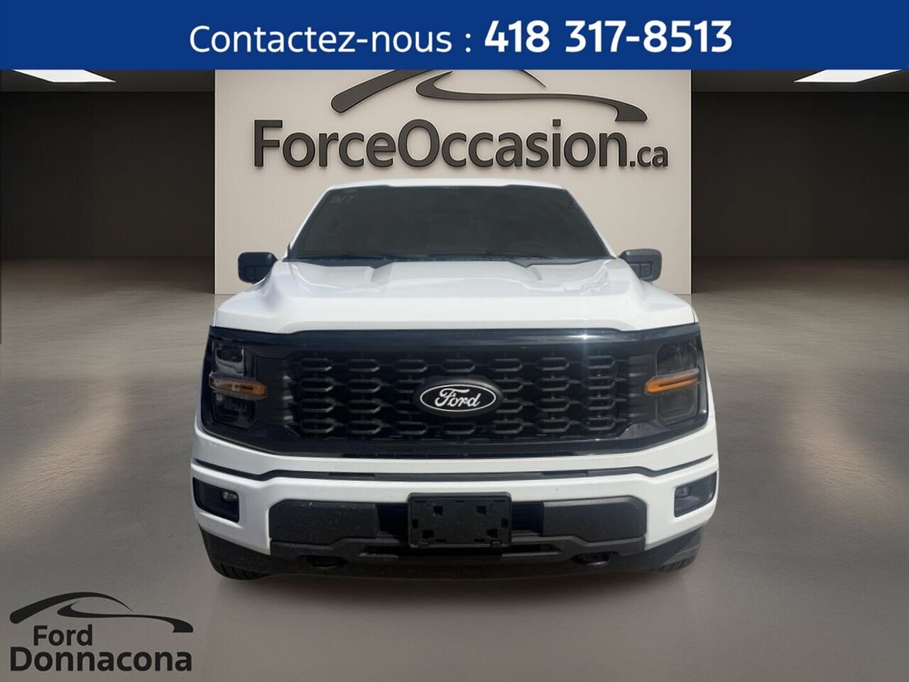 Ford F-150 2024 Blanc Donnacona - photo #1