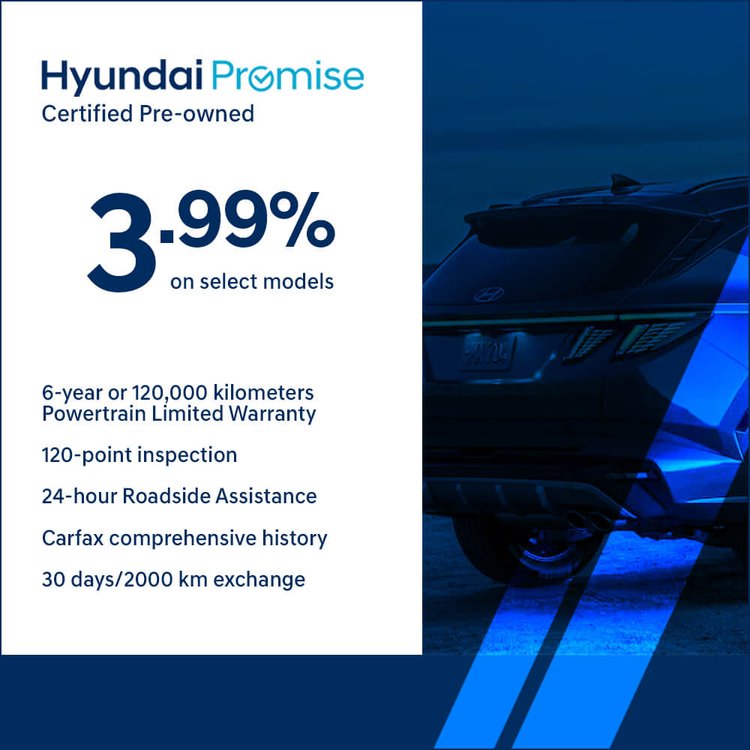 Hyundai gatineau promo occasion certifie avril 399 EN