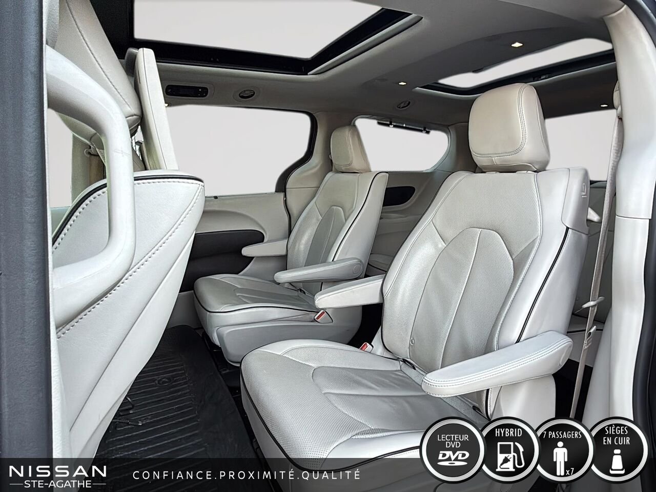 2018 Chrysler Pacifica Hybrid HYBRID|DVD|LIMITED|CUIR Grey Saint-Jérôme - photo #9