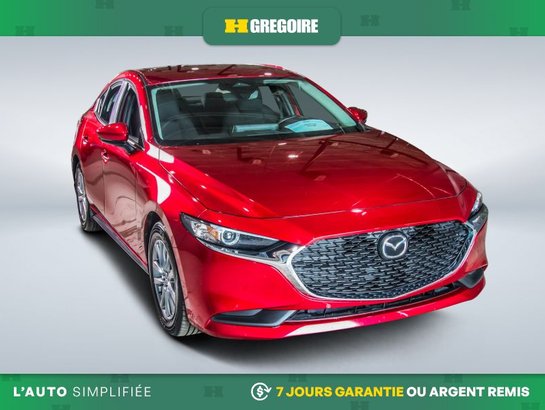 2025 Mazda 3 GS AUTO A/C MAGS NAV CAM RECUL BLUETOOTH Red