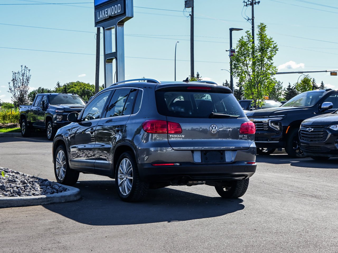 2015 Volkswagen Tiguan 4MOTION 4dr Auto Trendline gray Sherwood Park - photo #10