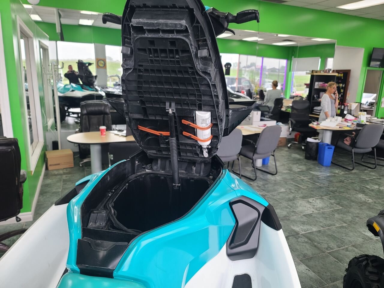 2021 SEA-DOO GTX PRO Blue  - photo #4