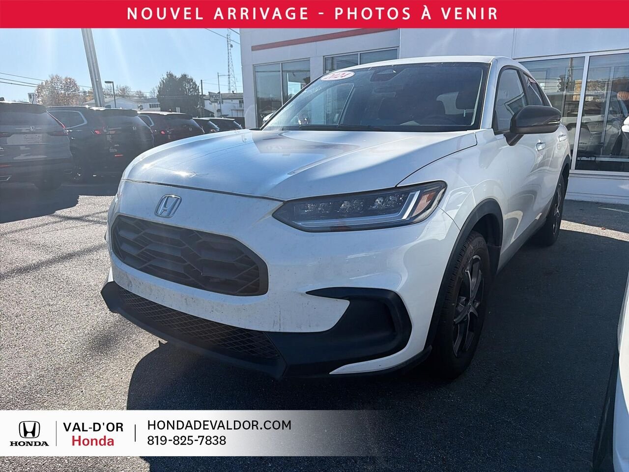 2024 Honda HR-V Sport-B AWD CVT White Val-d'Or - photo #0