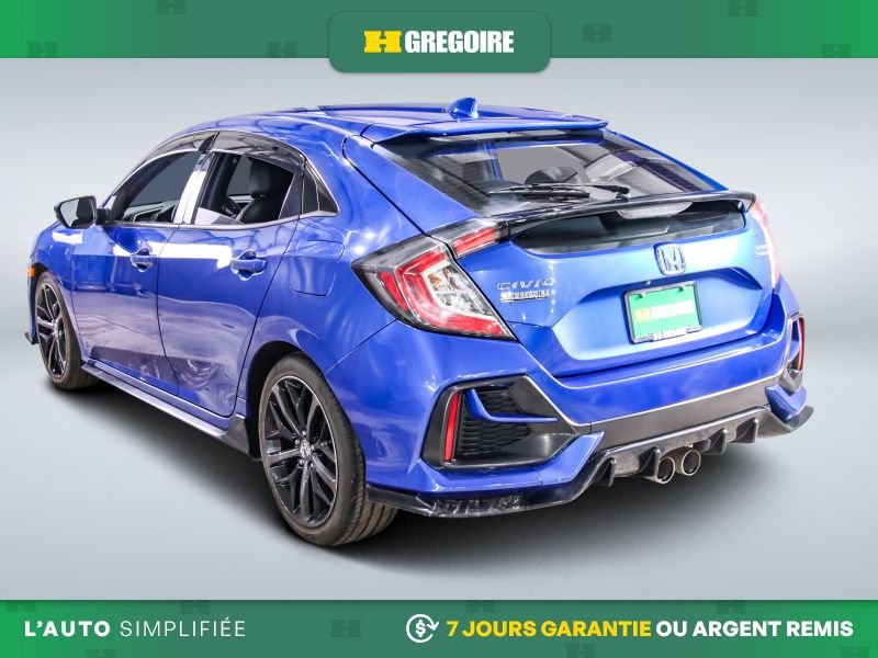 Honda Civic Sport Touring AUTO A/C MAGS TOIT NAV CAM RECUL BLU 2020 Bleu