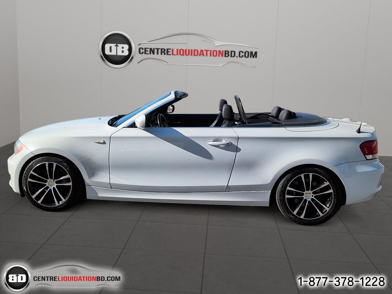2011 BMW Série 1 Cabriolet 2 portes 128i | BD0413A White Granby - photo #10