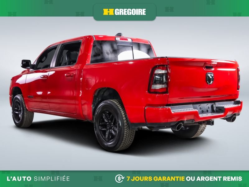 2022 Dodge Ram Sport 4WD AUTO A/C MAGS CUIR TOIT NAV CAM RECUL BL Red