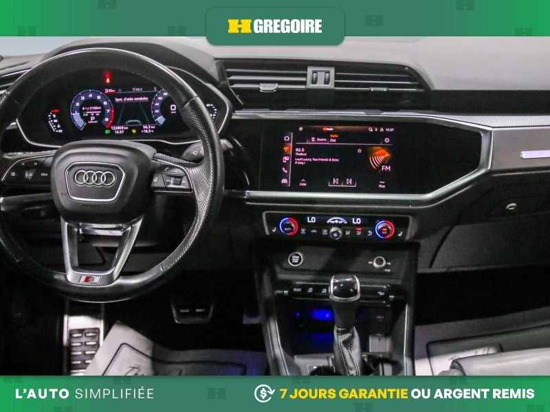 Audi Q3 821715 | Progressiv AWD AUTO AC CUIR TOIT MAGS CAM RECUL BL 2022 Bleu Laval - photo #17