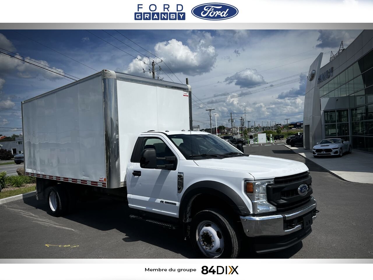 Ford Super Duty F-550 DRW 2022 Blanc Granby - photo #0