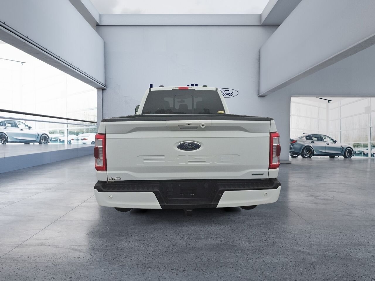 Ford F-150 2F454A | LARIAT 502A ** TOIT PANO ** SPORT 20P ** GROS MIRROIRS ** 360 ** 6,5 pi 2023 Blanc Saint-Jérôme - photo #4