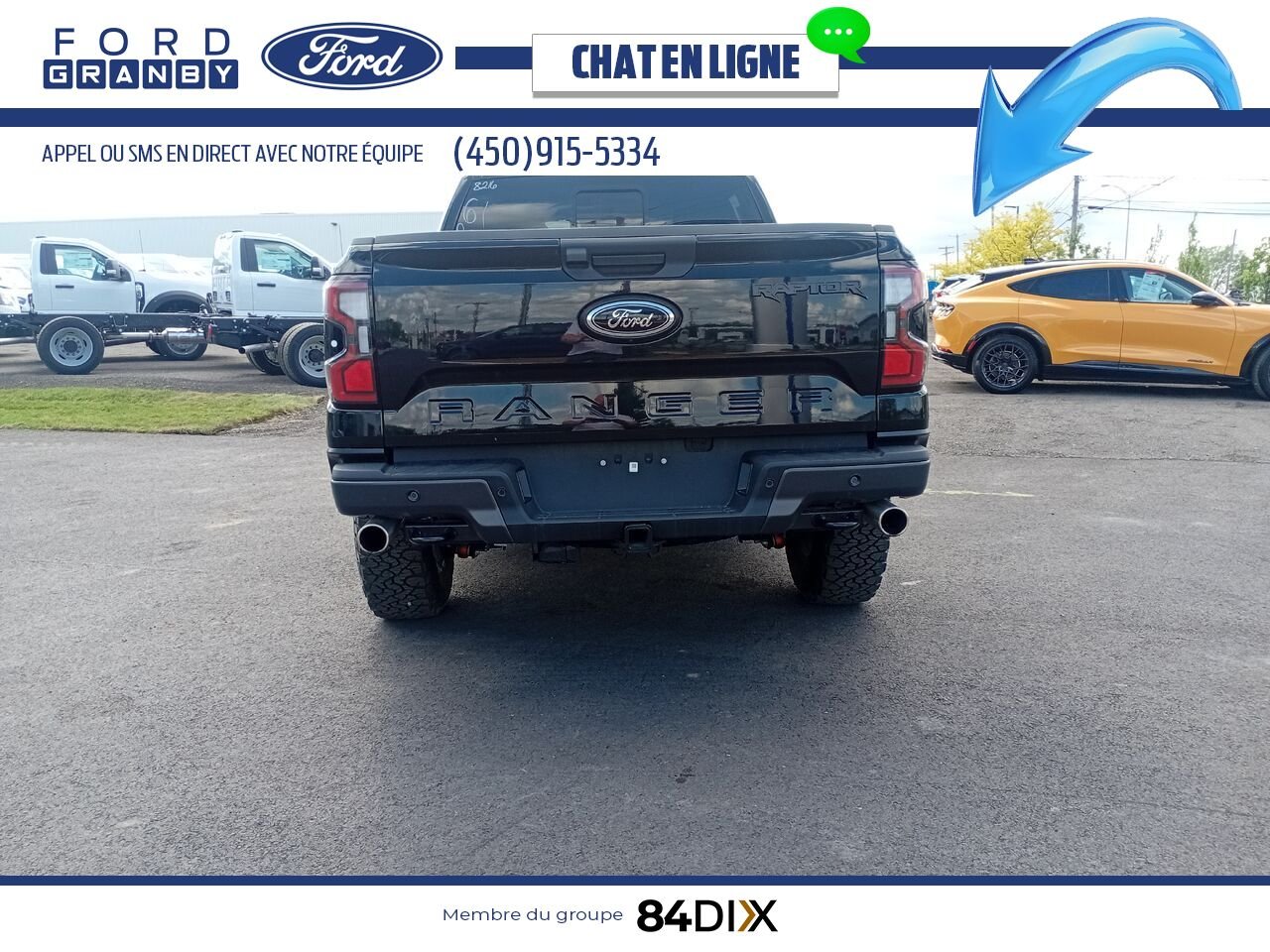 Ford RANGER 2024 Noir Granby - photo #5