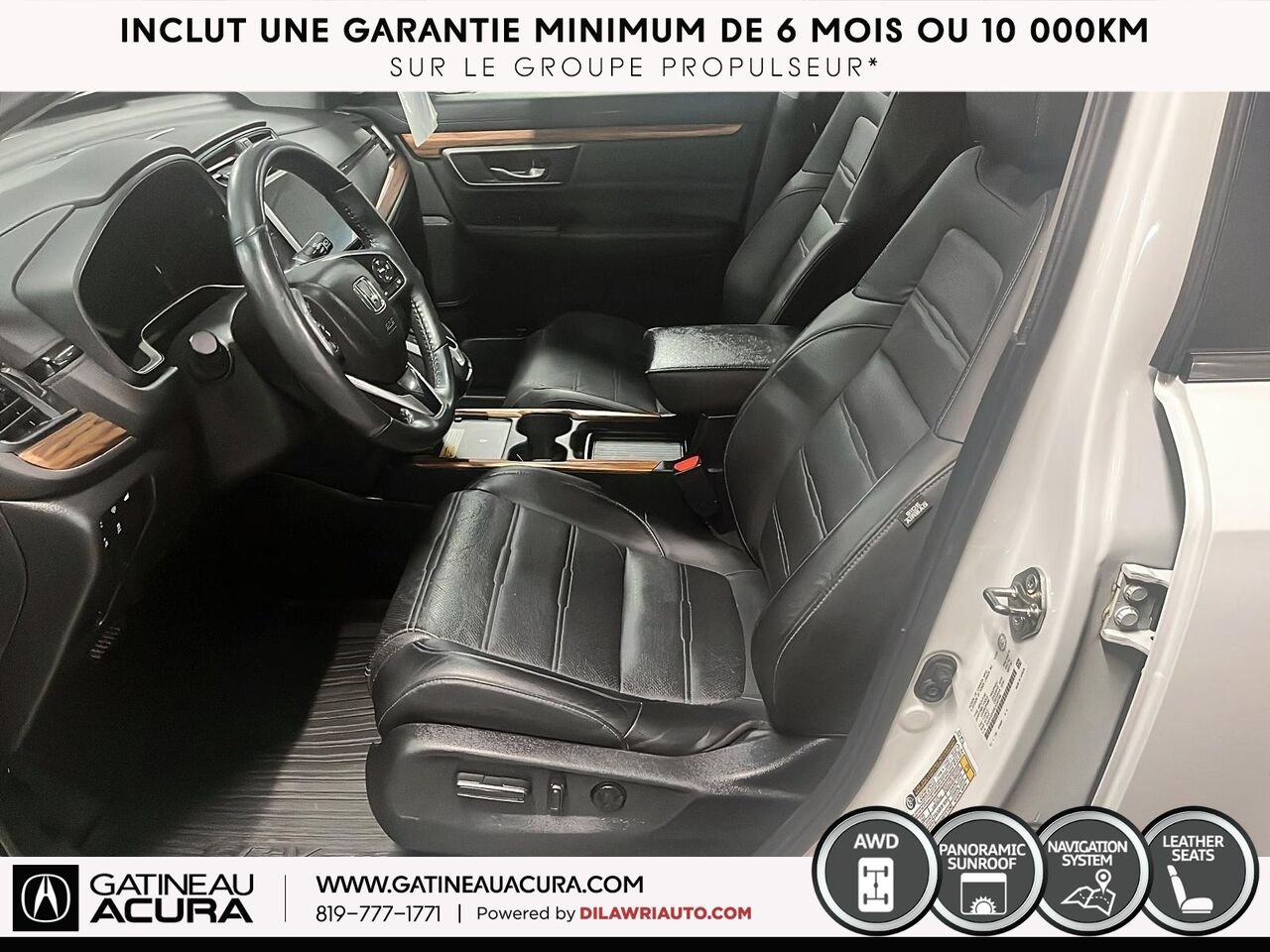 Honda CR-V Touring AWD 2020 Blanc Gatineau - photo #23