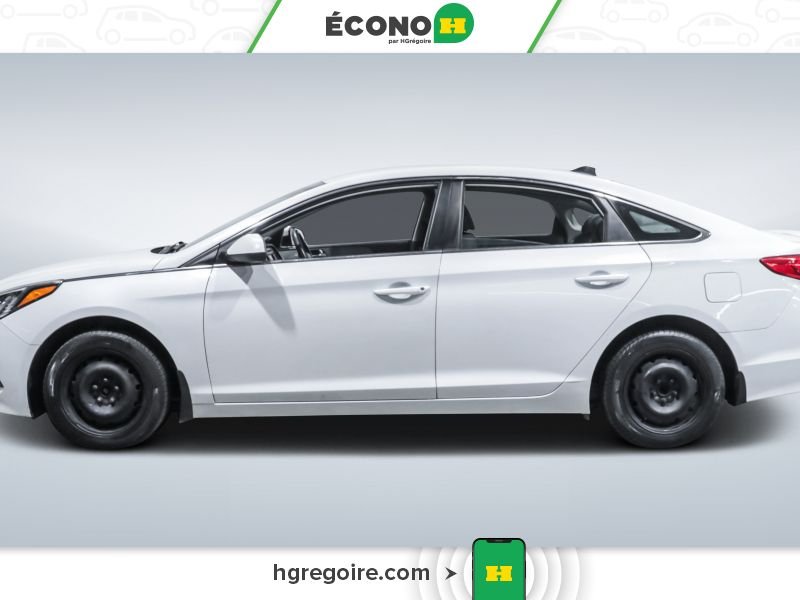 Hyundai Sonata 2.4L GL GR ÉLEC A/C BLUETOOTH CAMÉRA MAGS 2016 Blanc
