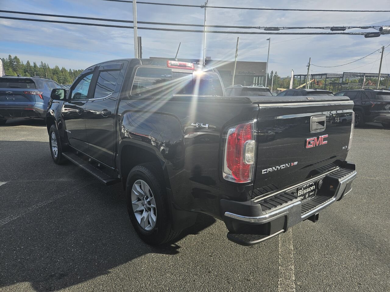 GMC Canyon SLE cabine multiplace 4RM, 128,3 po 2018 Noir Thetford Mines - photo #26
