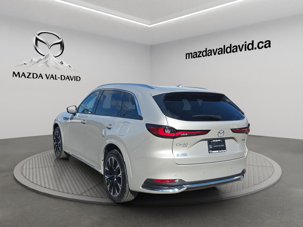 2026 Mazda CX-90 MHEV Signature TI Platinum Quartz Metallic Val-David - photo #3