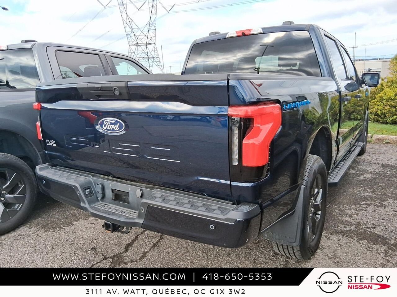 Ford F-150 Lightning XLT STANDARD RANGE 2024 Bleu Ste-Foy - photo #1