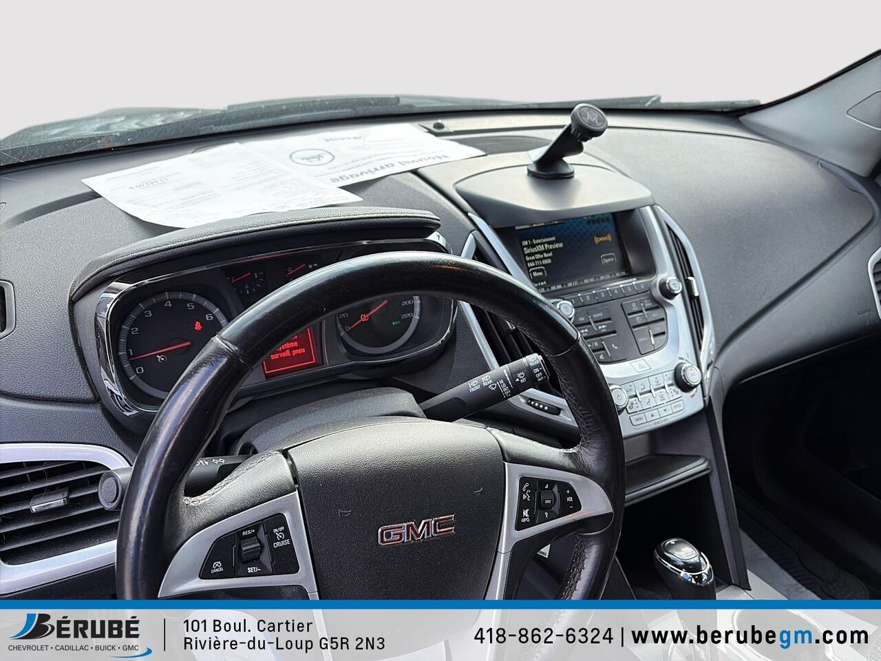 GMC Terrain AWD 2016 Noir Rivière-du-Loup - photo #8