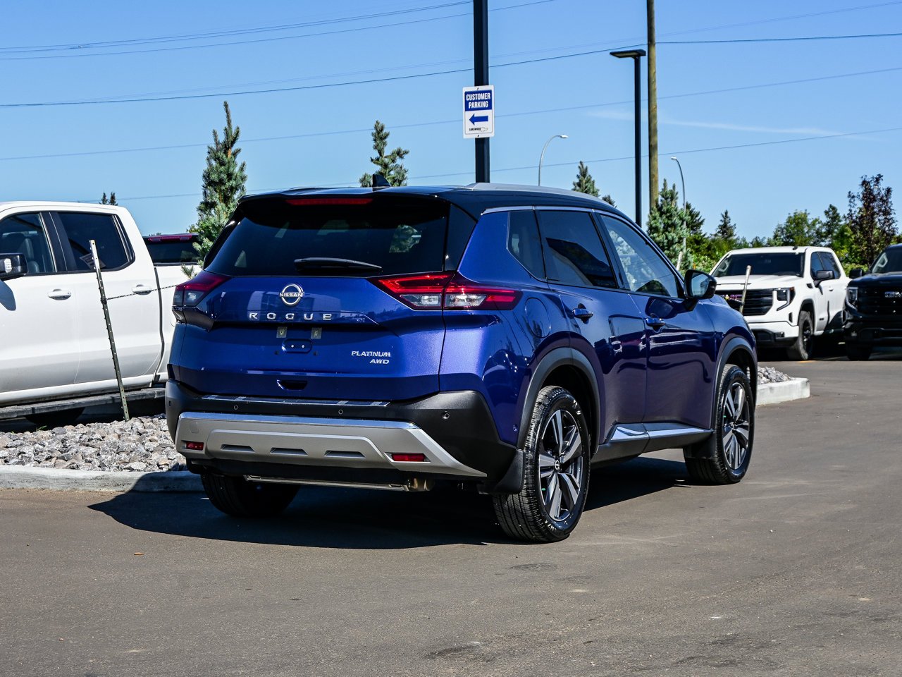 2023 Nissan Rogue AWD Platinum Blue Sherwood Park - photo #12