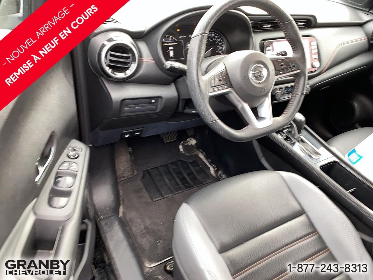 Nissan Kicks SR TA | 27-0120A 2021 Noir Granby - photo #8