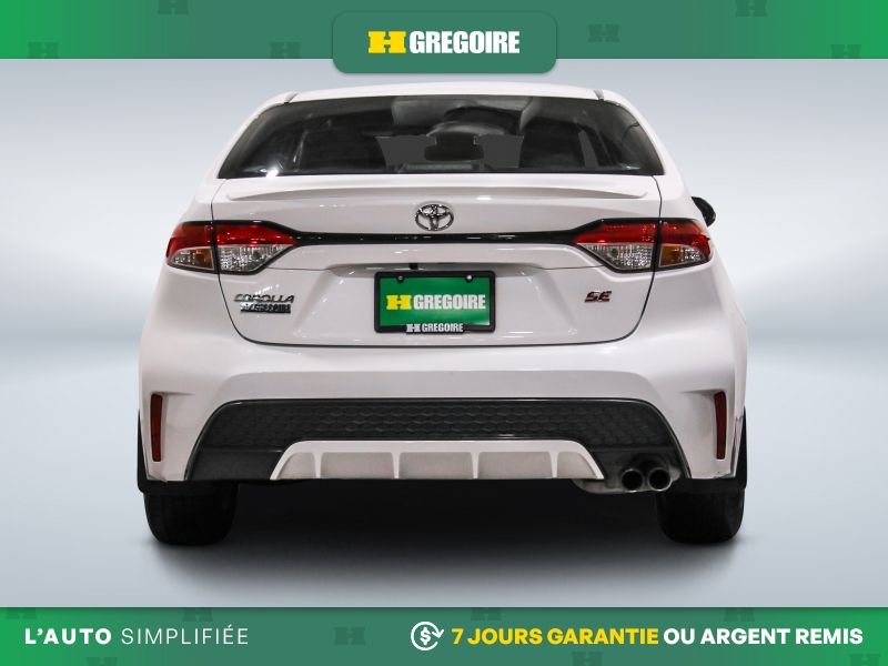 Toyota Corolla 730138 | SE AUTO A/C NAV GR ELECT MAGS CAM RECUL BLUETOOTH 2022 Blanc Laval - photo #7